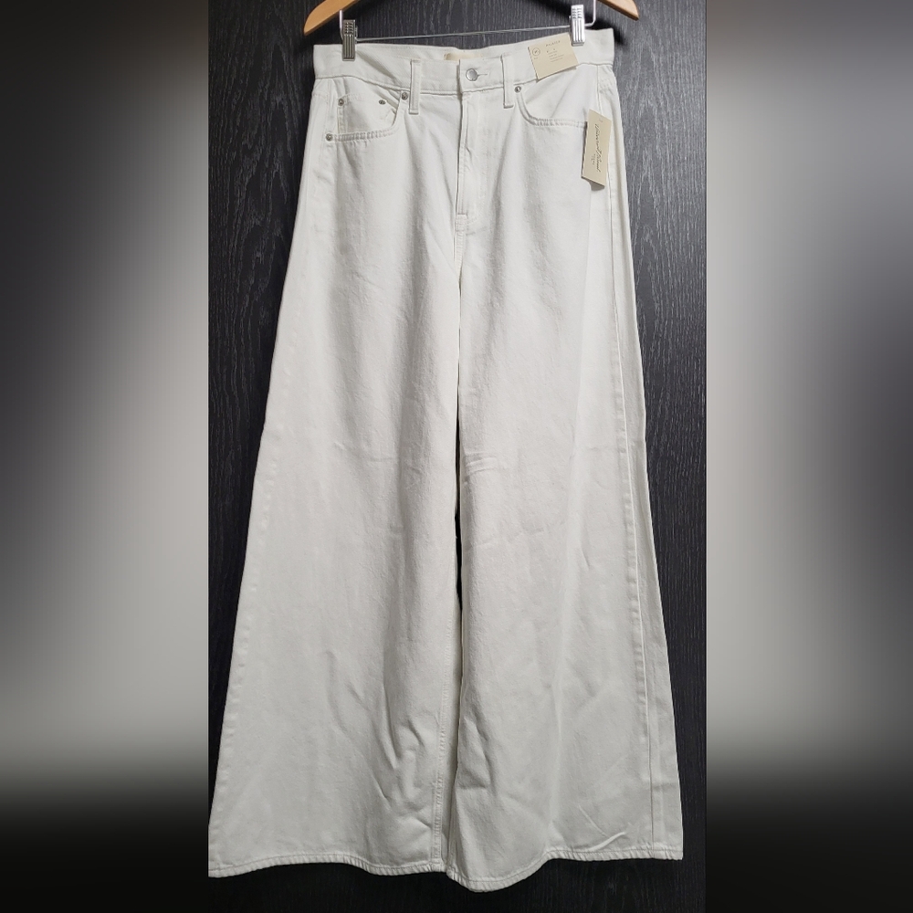 Universal Thread Wide-Leg Flare Jeans Palazzo High Rise Slim Hip Relaxed Thigh